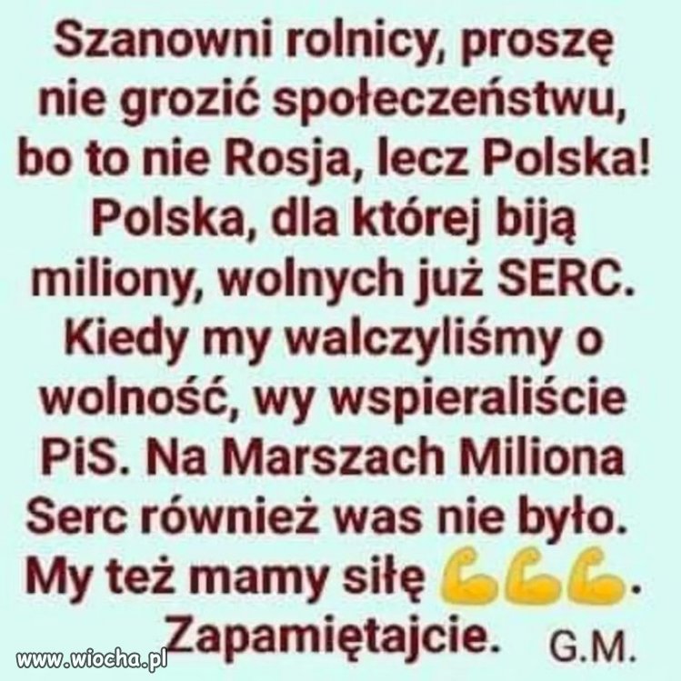 Bardzo ważne słowa z netu ja się pod tym podpisuje wiocha pl