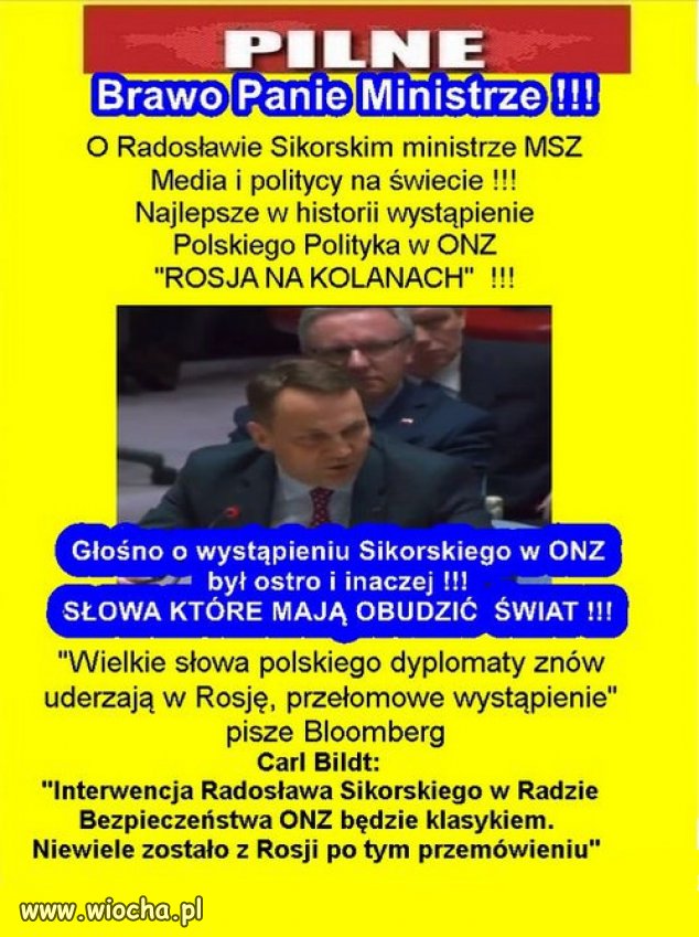 Po 8 Latach Wstydu Rządów PiSu, Polska Liczy Się Na świecie! - Wiocha ...