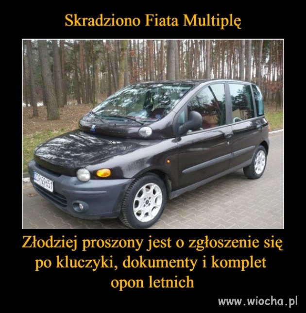 Fiat Multipla wiocha.pl absurd 1575358