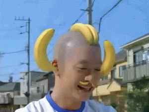 Chinska reklama bananow ...