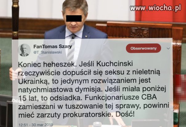 Kuchciński burdel - wiocha.pl absurd 1592681