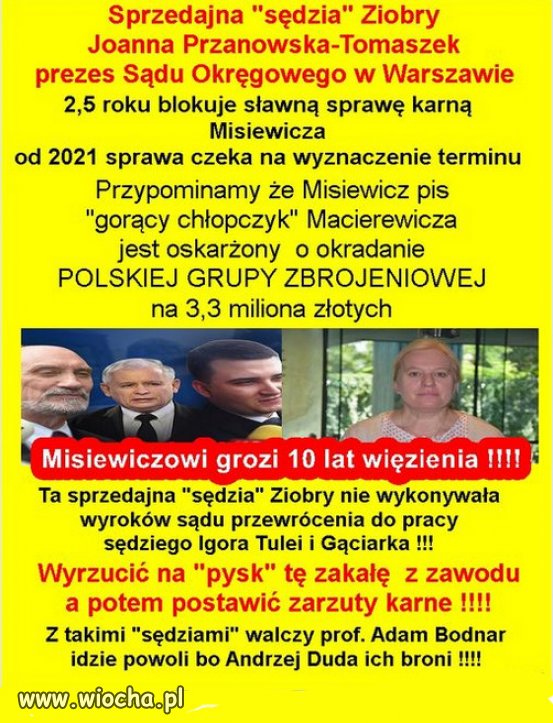 Sędziowie PiSu na telefon wiocha pl absurd 1785658