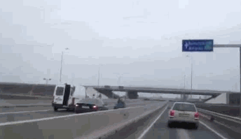 Tymczasem w Rumunii na autostradzie