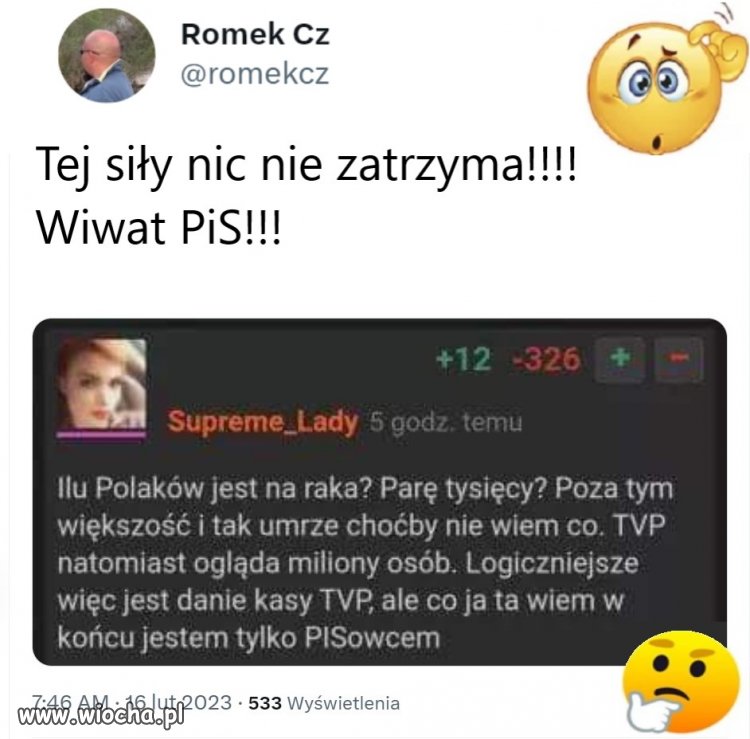 Logika Nic Tej Siły Nie Zatrzyma Wiochapl Absurd 1748623 