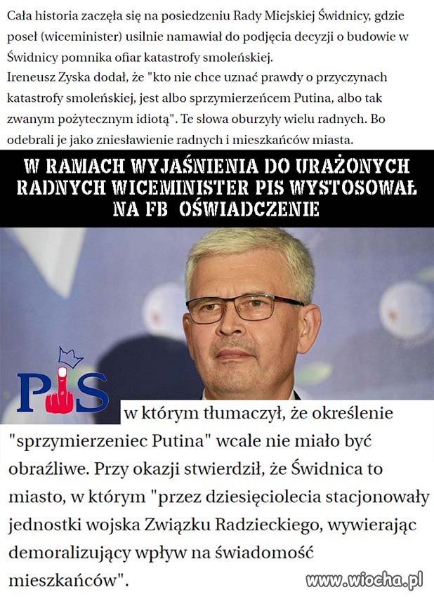 PiS, jednostka chorobowa - wiocha.pl absurd 1718349
