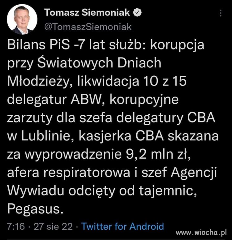 Bilans PiS. 7 Lat - Wiocha.pl Absurd 1730074