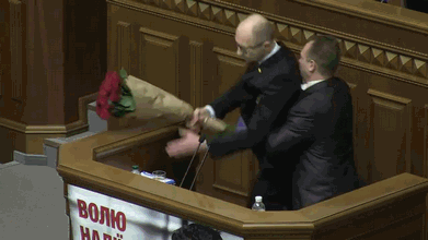 Tymczasem w ukrainskim parlamencie