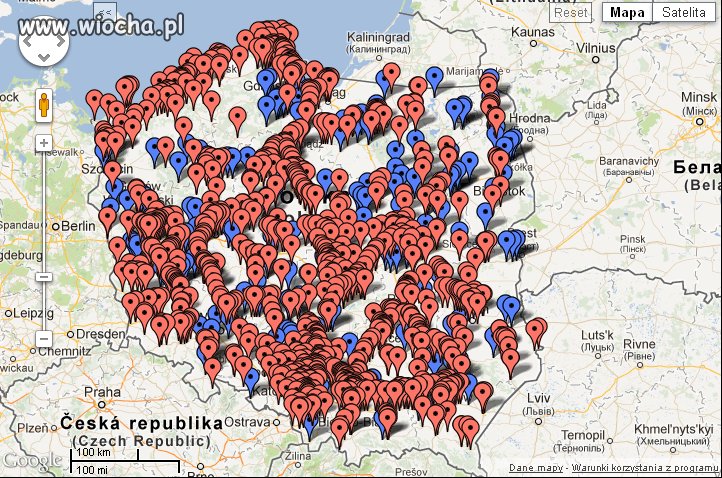 Mapa Fotoradarów W Polsce Wiochapl Absurd 845077 0948