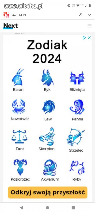 Nowe Znaki Zodiaku Wiocha Pl Absurd 1782464