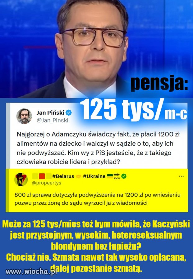 PiS jak magnes przyciąga do siebie wszelkiej maści szumowiny i kanalie