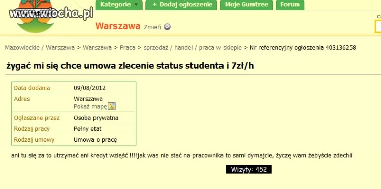 Ogloszenie, zycze wam zebyscie zdechli... Ogloszenie, zycze wam zebyscie zdechli...